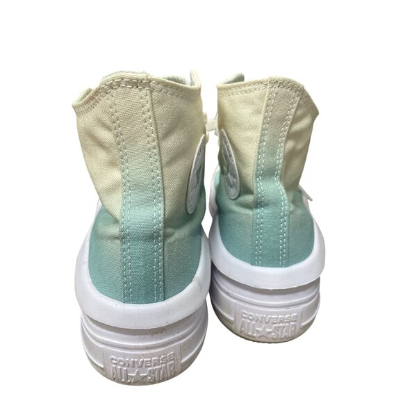 Converse Chuck Taylor womans Monie Hi "Ombre' Dew white High Sneakers SZ 9 - Picture 12 of 16